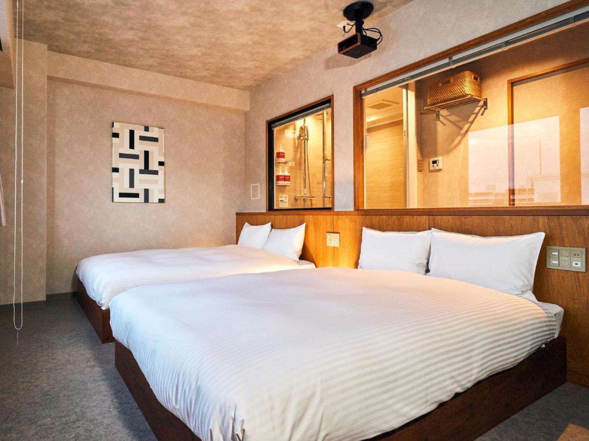 Rakuten Stay Naha-Miebashi Twin Room Exterior foto