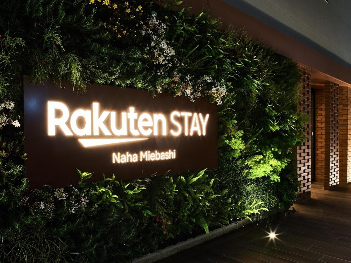 Rakuten Stay Naha-Miebashi Twin Room Exterior foto