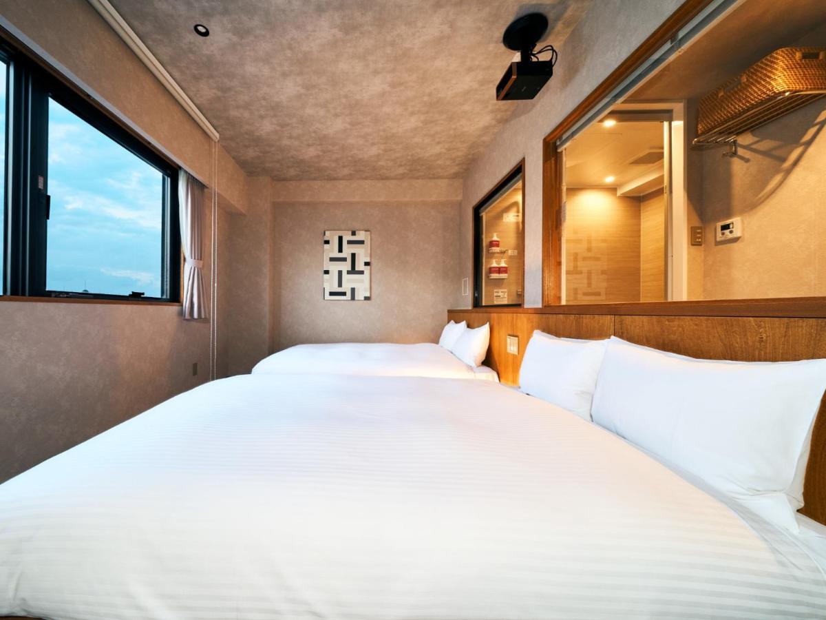 Rakuten Stay Naha-Miebashi Twin Room Exterior foto