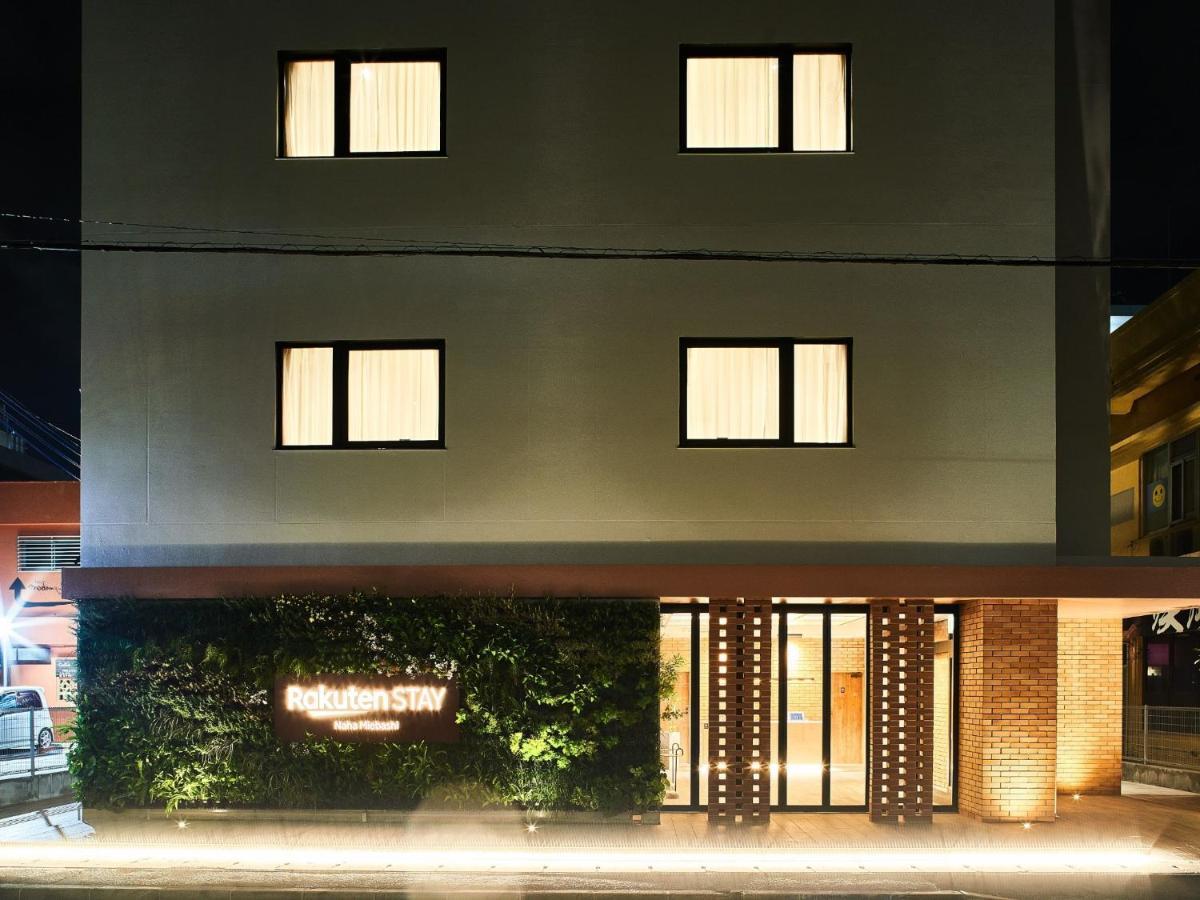 Rakuten Stay Naha-Miebashi Twin Room Exterior foto